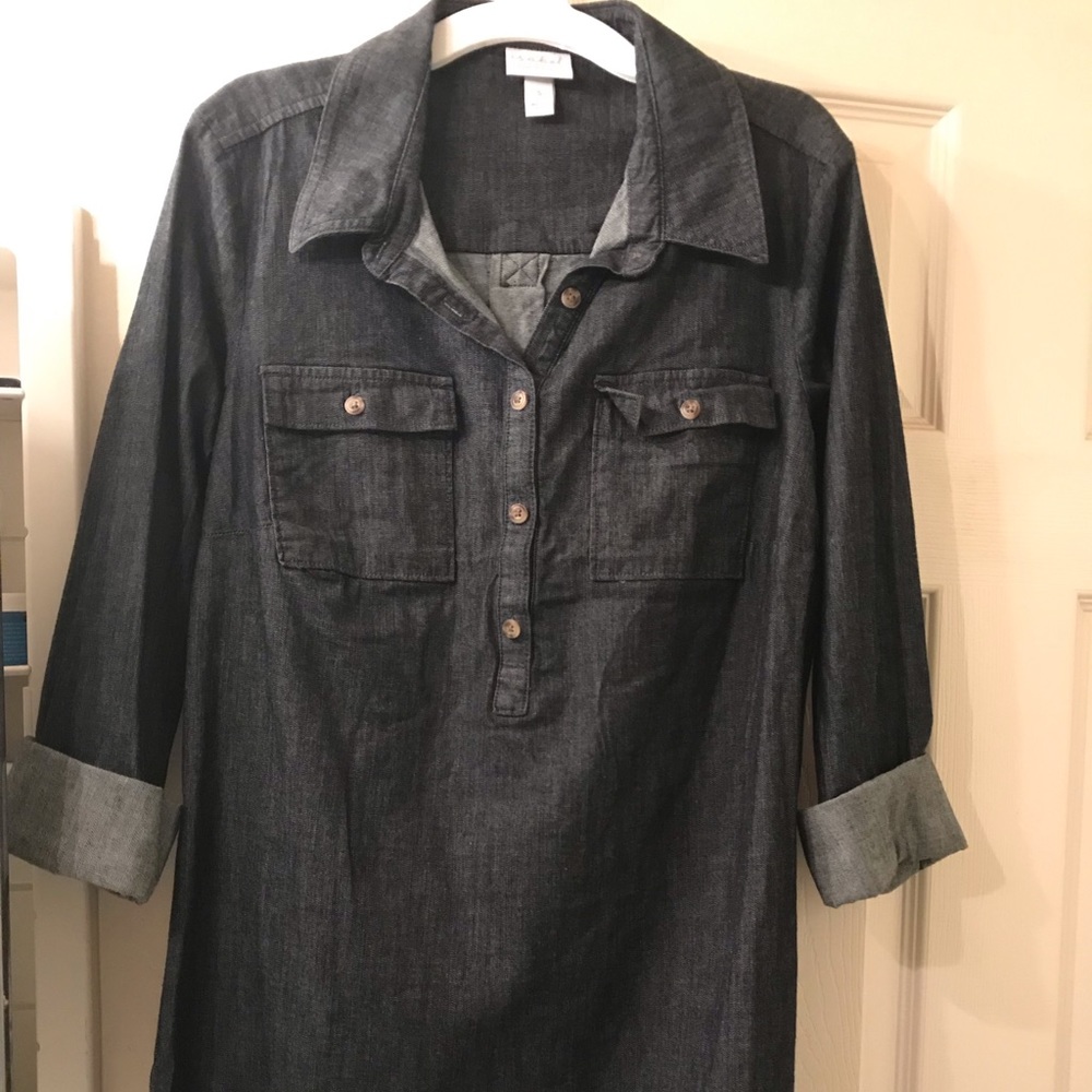 Maternity Denim Dress *Brand New!